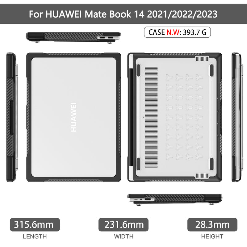 Load image into Gallery viewer, HUAWEI MateBook 14 inch 2021/2022/2023 - Matte Shockproof Heavy Duty Tough Case Cover - i-Station Mobile Phone & Electronic Device Repair and Accessories