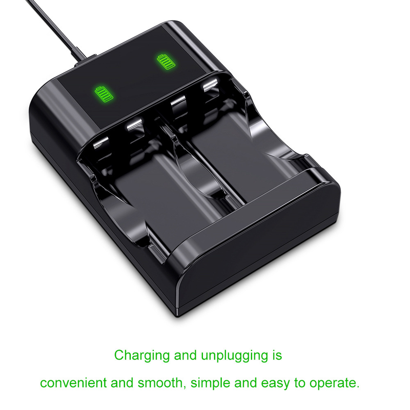 Load image into Gallery viewer, Xbox One S & Series X Wireless Controller Battery Backup Pack 2pcs & Fast Charger