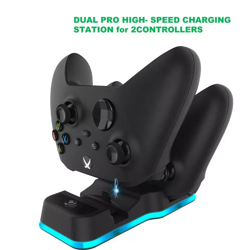 Load image into Gallery viewer, Xbox Series X/S Dual Charging Station with Dual USB-C Ports & LED Indicator - Polar Tech Australia