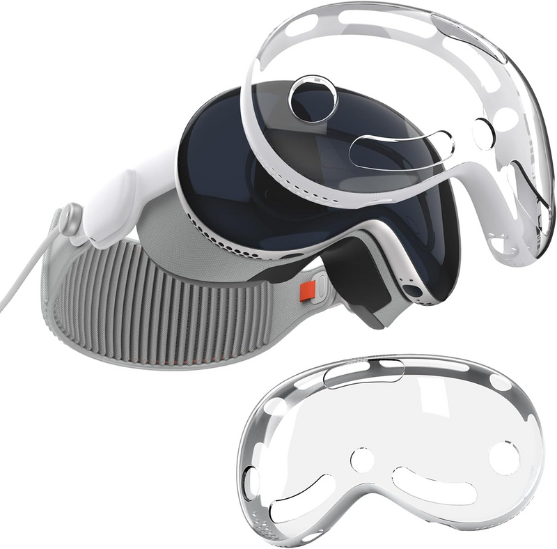 Load image into Gallery viewer, Apple Vision Pro PC + TPU Transparent Shockproof VR Headset MR Accessories Protective Case - i-Station Mobile Phone & Electronic Device Repair and Accessories