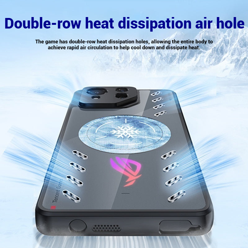 ASUS ROG Phone 7 - Full Body Graphene Heat Dissipation Magnetic Protective Case - i-Station Mobile Phone & Electronic Device Repair and Accessories