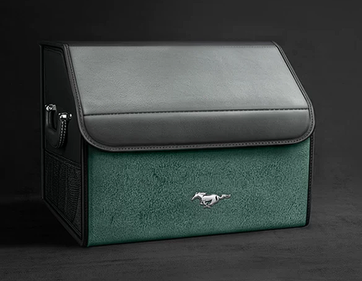 Load image into Gallery viewer, Ford Mustang & Mustang Mach-E Trunk Storage Box – Foldable Car Cargo Organizer
