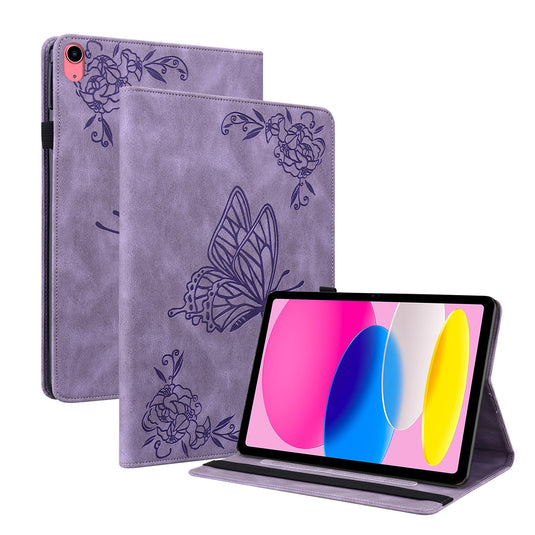 Apple iPad Mini 6/7 8.3'' 6/7th Gen (2021/2024) Flower Printed Full Cover Flip Case - i-Station Mobile Phone & Electronic Device Repair and Accessories
