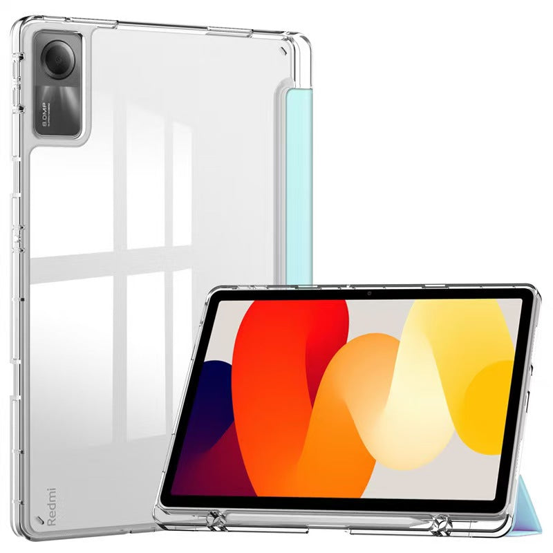 Load image into Gallery viewer, Xiaomi Redmi Pad SE 11’’ (2023) Translucent FlipCover Case With Pen Slot - i-Station Mobile Phone & Electronic Device Repair and Accessories