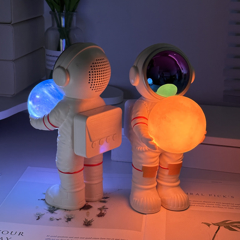 Load image into Gallery viewer, Desktop Astronaut Dreamy Moon & Starry Sky Portable Bluetooth Speaker - i-Station Mobile Phone & Electronic Device Repair and Accessories
