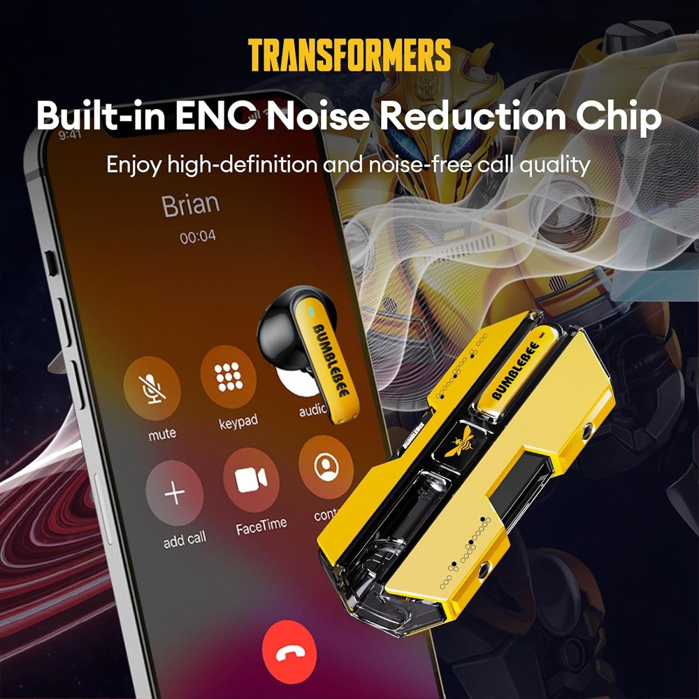 Transformers TF-T01 TWS Earbuds Bluetooth 5.3 Earphones - i-Station Mobile Phone & Electronic Device Repair and Accessories