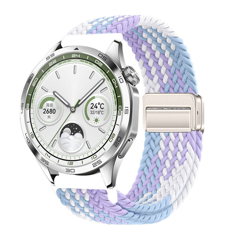 Load image into Gallery viewer, Garmin Forerunner 645/ 645 Music - 20MM Nylon Braided Magnetic Clasp Watch Band - i-Station Mobile Phone & Electronic Device Repair and Accessories