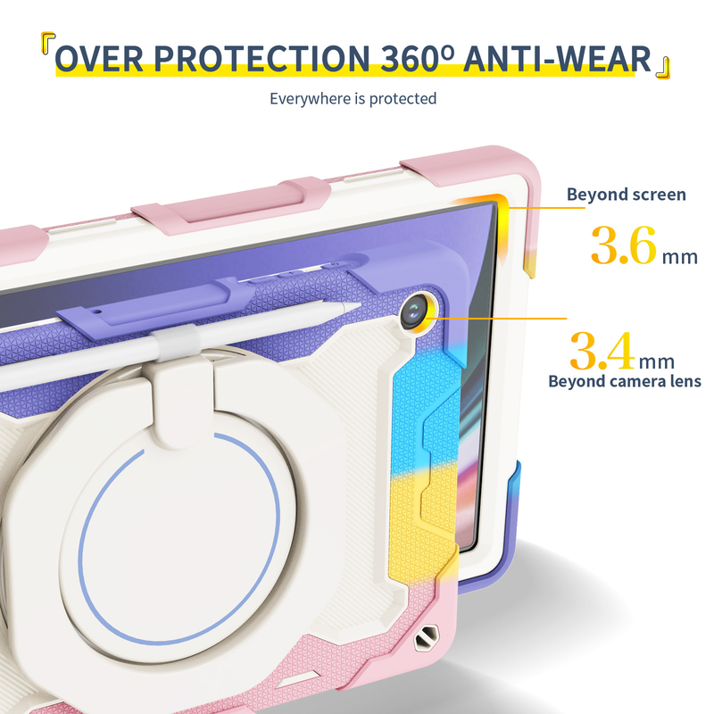 Load image into Gallery viewer, Samsung Galaxy Tab A11 (2025) 8.7" 360° Rotating Shockproof Rugged with Stand Case