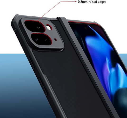 Google Pixel 9 Pro Fold - Transparent Folding Cover Airbag Shockproof Case - i-Station Mobile Phone & Electronic Device Repair and Accessories