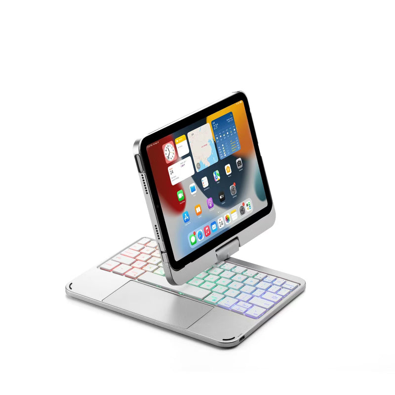 Load image into Gallery viewer, Apple iPad Mini 6/7 8.3'' 6/7th Gen (2021/2024) 360° Rotating Wireless Touchpad Keyboard Flip Cover Case - i-Station Mobile Phone & Electronic Device Repair and Accessories