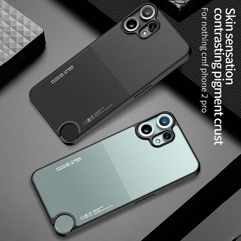 Load image into Gallery viewer, Nothing CMF Phone 2 Pro - Two-Tone PU Leather Protective Essential Case - i-Station Mobile Phone & Electronic Device Repair and Accessories