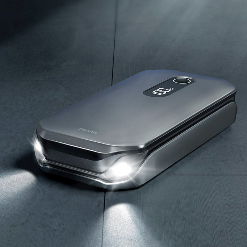 Load image into Gallery viewer, Baseus Super Energy Pro Car Jump Starter 12000mAh 12V (1000A / 600A) - Black - i-Station Mobile Phone & Electronic Device Repair and Accessories