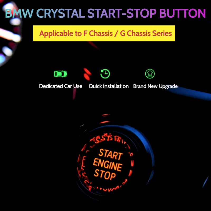 Load image into Gallery viewer, BMW Vehicle-specific Crystal Start Stop Button Cover For 1/2/3/4/5/7 Series & X1/X2/X3/X5 - i-Station Mobile Phone & Electronic Device Repair and Accessories