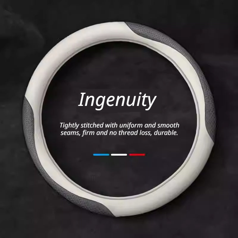 Load image into Gallery viewer, BMW Leather & Embossed Breathable Ultra-Thin Non-Slip Steering Wheel Cover For 3 Series, 4 Series, 5 Series, 6 Series, 7 Series, X1, X3, X4, X5, X6, X7, iX3, i3 - i-Station Mobile Phone & Electronic Device Repair and Accessories