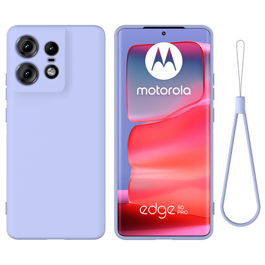 Motorola Moto X40/Pro - Full Wrap Liquid Silicone Drop-resistant Essentials Series Case With Lanyard - i-Station Mobile Phone & Electronic Device Repair and Accessories