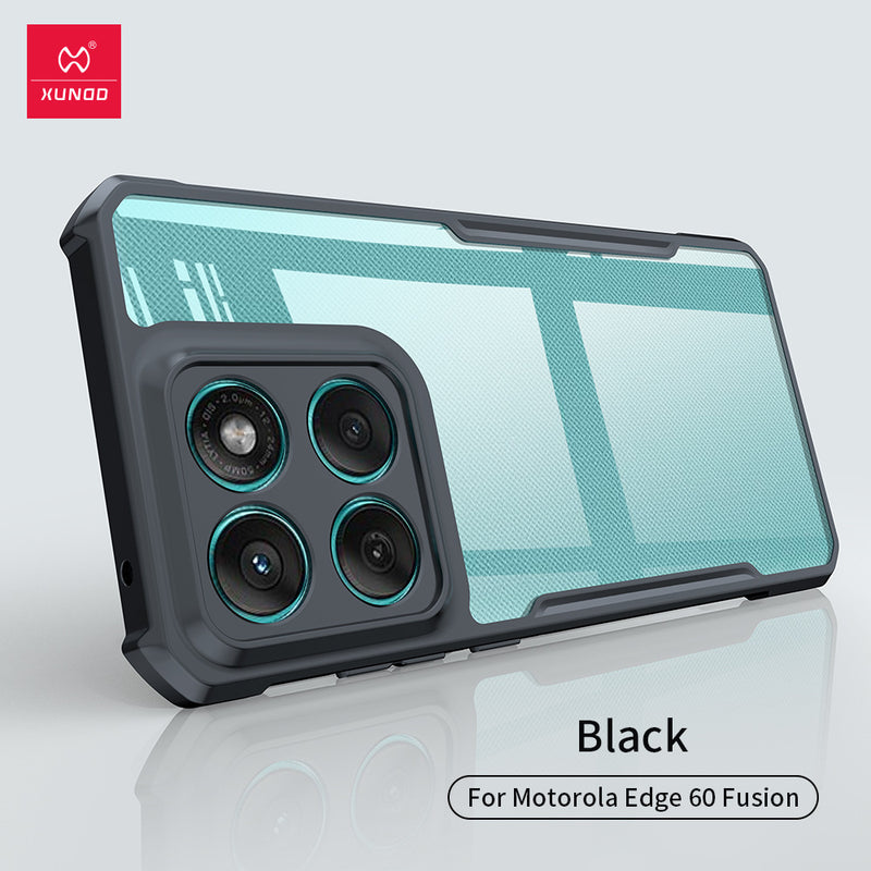 Load image into Gallery viewer, Motorola Moto Edge 60 Fusion Minimalist Clear Full-Body Shockproof Case - i-Station Mobile Phone & Electronic Device Repair and Accessories