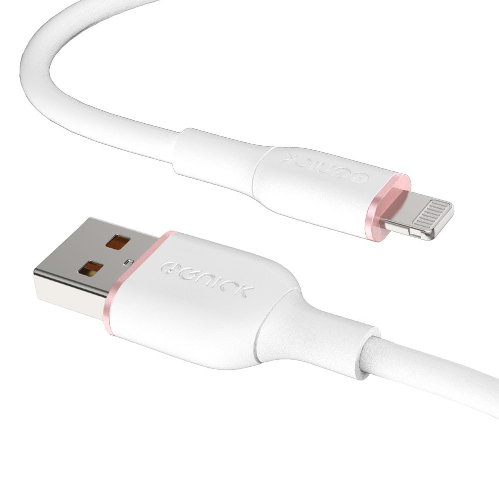 iQuick PowerWire 1 Series TPE Charging Data Cable USB to iP 2m - i-Station Mobile Phone & Electronic Device Repair and Accessories