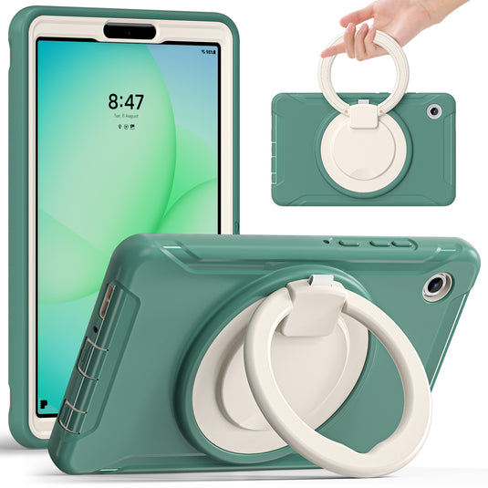 Samsung Galaxy Tab A11 (2025) 8.7" 360° Rotating Shockproof Rugged with Hand Strap Case