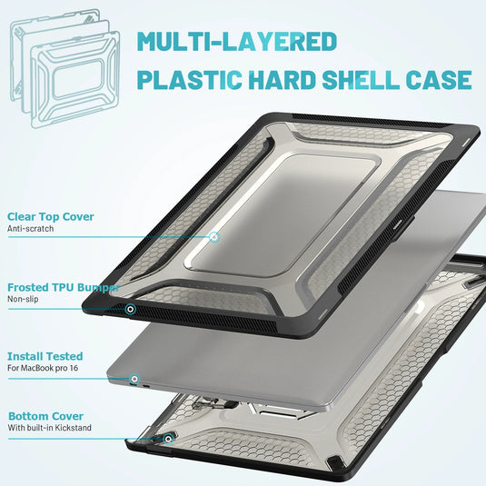 MacBook Air 15.3" 2023 A2941/A3114 Shockproof Heavy Duty Tough Case Cover - i-Station Mobile Phone & Electronic Device Repair and Accessories