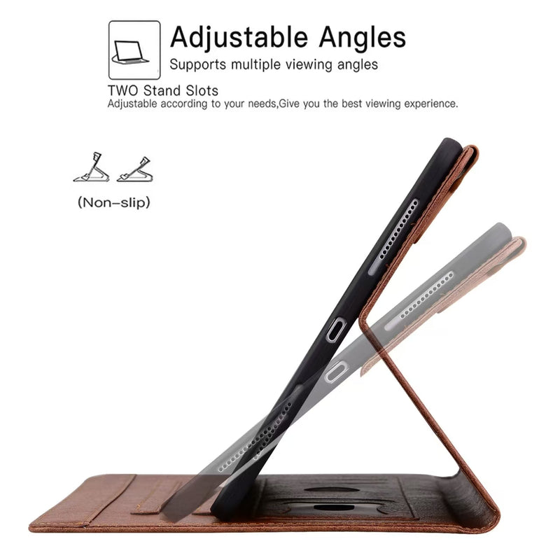 Load image into Gallery viewer, Apple iPad Air 13-inch M3 (2025) Business Retro Matte Leather Protective Case - i-Station Mobile Phone & Electronic Device Repair and Accessories