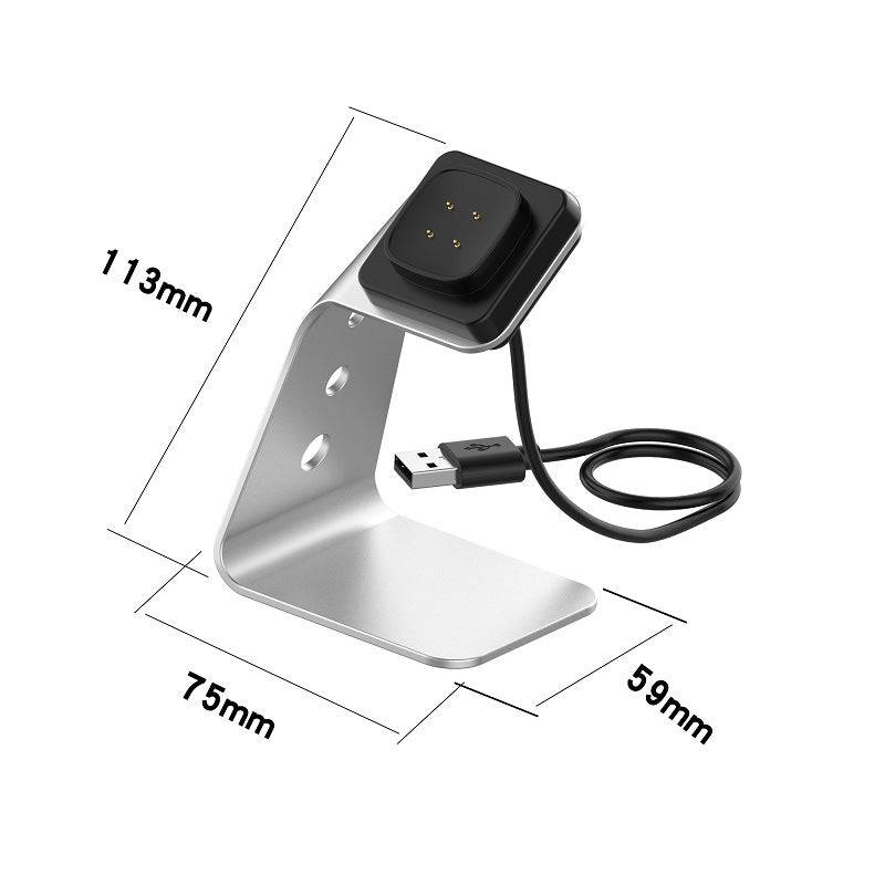 Load image into Gallery viewer, Fitbit Sense & Fitbit Versa 3 Fast Aluminum Magnetic Wireless Charger Station - Polar Tech Australia