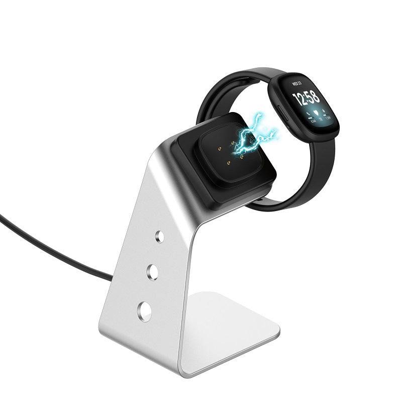 Load image into Gallery viewer, Fitbit Sense & Fitbit Versa 3 Fast Aluminum Magnetic Wireless Charger Station - Polar Tech Australia