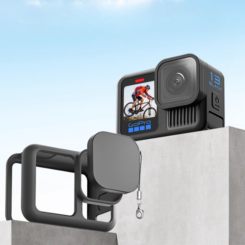 Load image into Gallery viewer, GoPro Hero13 Hero 13 Silicone Protective Case with Battery Cover, Lens Cap, Wrist Strap & Full Screen + Lens Film Set - i-Station Mobile Phone & Electronic Device Repair and Accessories