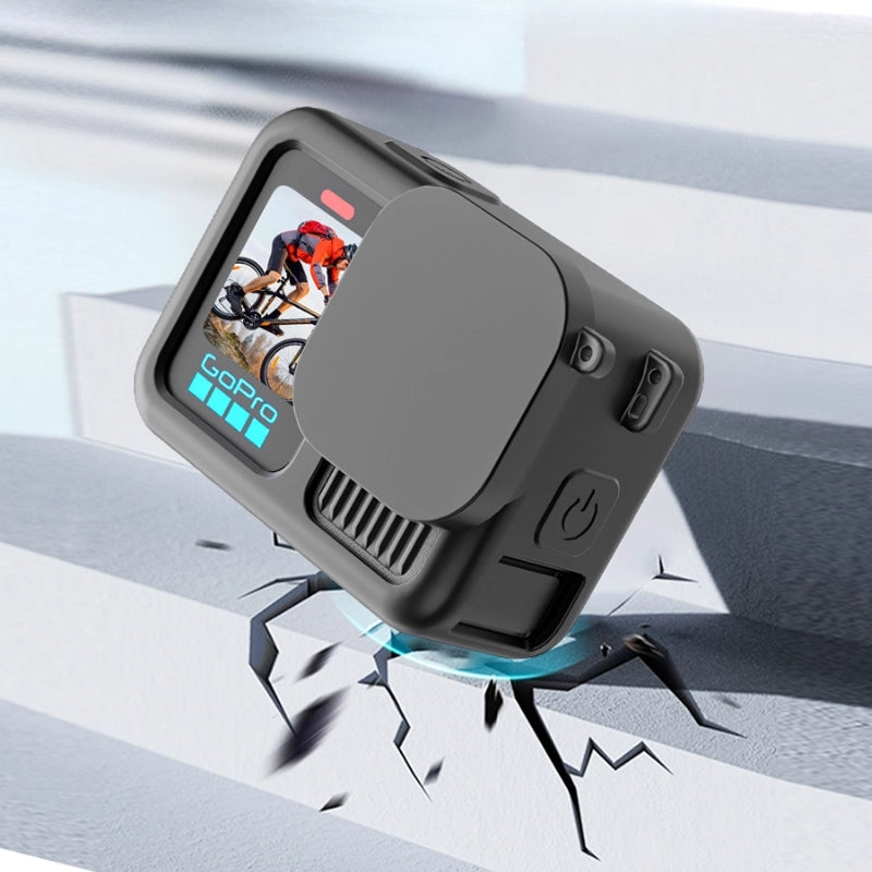 Load image into Gallery viewer, GoPro Hero13 Hero 13 Silicone Protective Case with Battery Cover, Lens Cap, Wrist Strap & Full Screen + Lens Film Set - i-Station Mobile Phone & Electronic Device Repair and Accessories