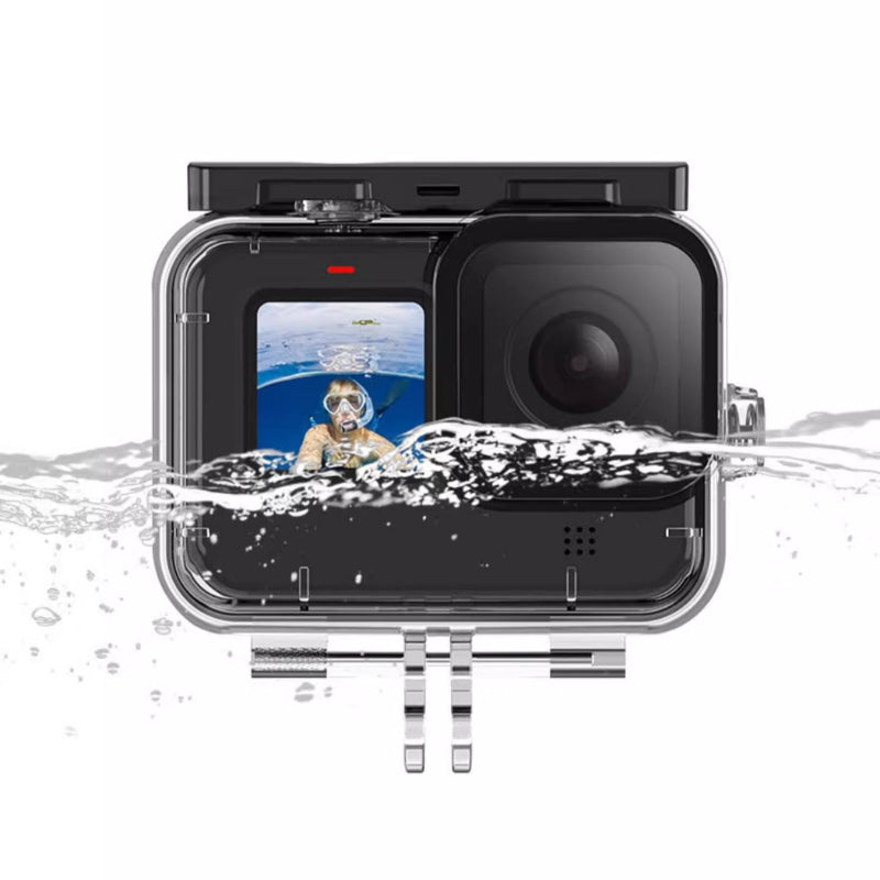 Load image into Gallery viewer, GoPro Max Premium High-Transmittance PC & Tempered Glass Waterproof Housing — 20 m Dive & Surf Protection - i-Station Mobile Phone & Electronic Device Repair and Accessories