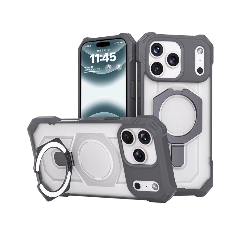 iPhone 17/Air/Pro/Pro Max MagSafe Shockproof Adventure Case with Kickstand - i-Station Mobile Phone & Electronic Device Repair and Accessories