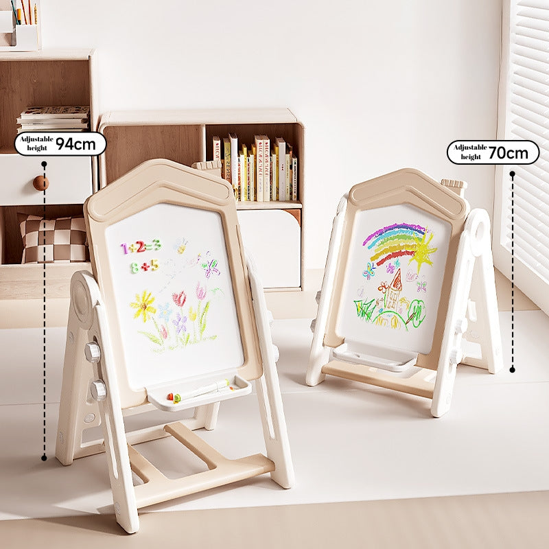 Load image into Gallery viewer, Kids Multifunction Magnetic Learning Easel with Chair – Drawing, Building Blocks & Educational Activity Board - i-Station Mobile Phone & Electronic Device Repair and Accessories