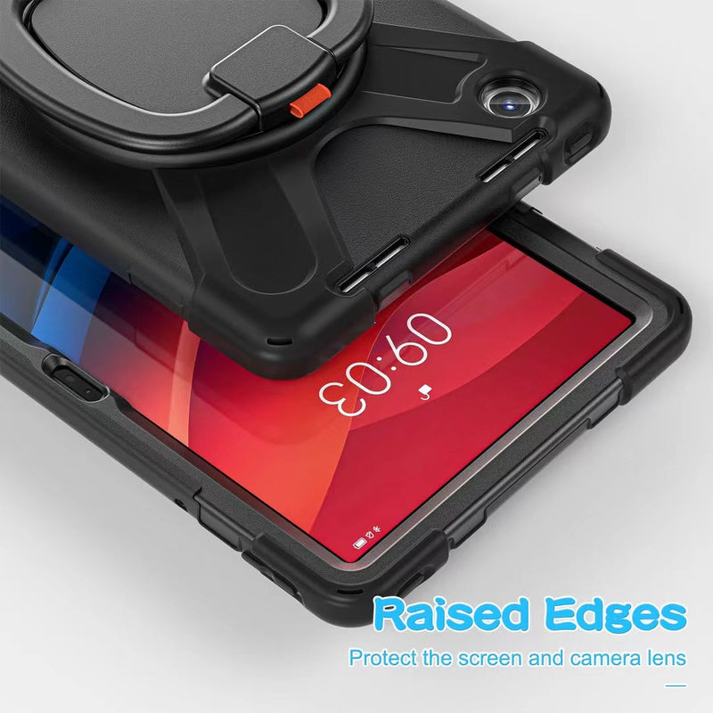 Load image into Gallery viewer, Lenovo Tab M11 (TB-330 & 331)  360 Rotation Ring Holder Heavy Duty Kid Friendly Handle Case - Polar Tech Australia