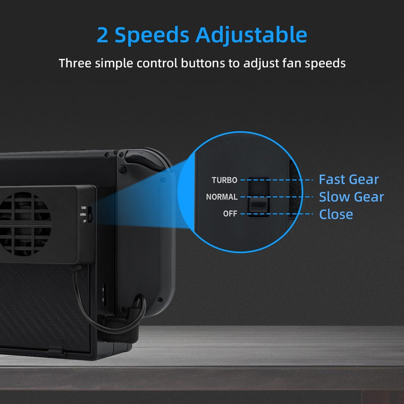 Load image into Gallery viewer, Nintendo Switch & Cooling Fan Stand Dock - Polar Tech Australia