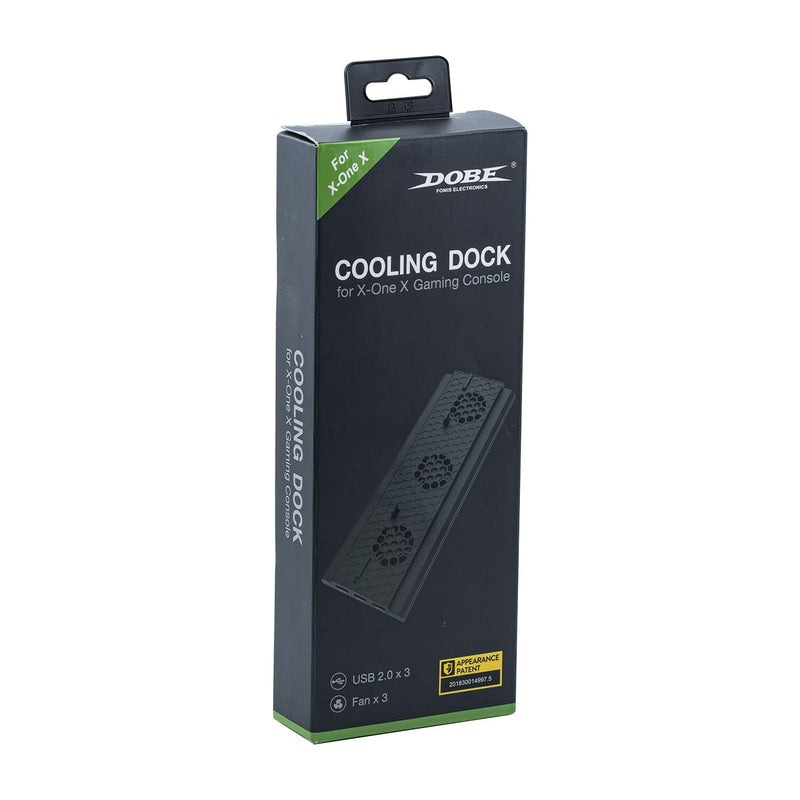 Load image into Gallery viewer, Xbox One X Vertical Cooling Stand with 3 Fans and 3 USB Ports - Polar Tech Australia