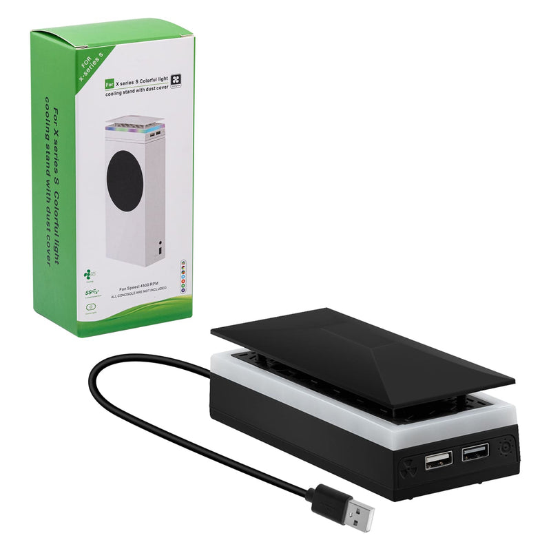 Load image into Gallery viewer, Xbox Series S Upper Top Cooling Fan with RGB Lighting - Polar Tech Australia