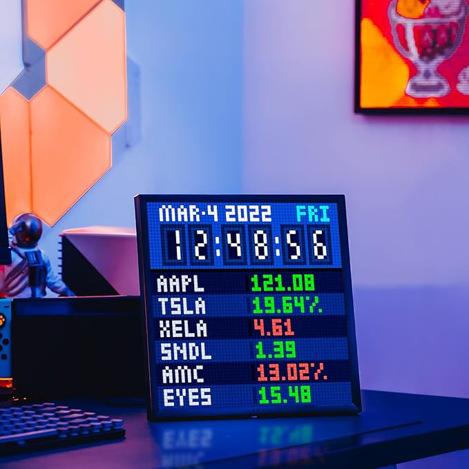 Divoom Pixoo-64 WiFi Pixel Art Display With A 64x64 LED Panel, Unique Lighting Decoration w/App ControlPerfect Gift - i-Station Mobile Phone & Electronic Device Repair and Accessories