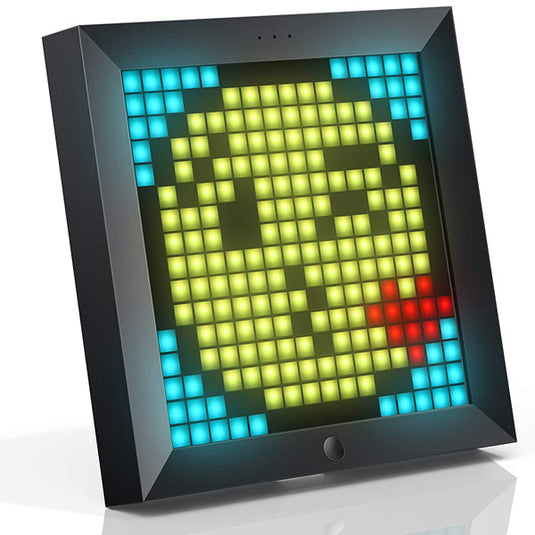 Divoom Pixoo - Pixel Art Digital Picture Frame with 16x16 LED Display APP Control Clock Box - Desk Mount for Gaming Room & Bedside Table - i-Station Mobile Phone & Electronic Device Repair and Accessories