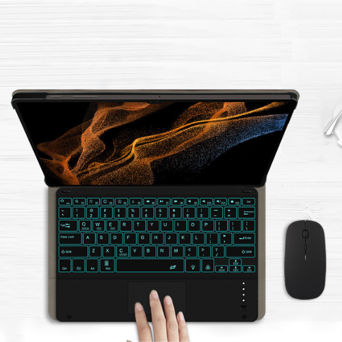 Load image into Gallery viewer, Samsung Galaxy Tab S7 & S8 & S9 & S9 FE - Smart Wireless Trackpad Keyboard Flip Case - Polar Tech Australia