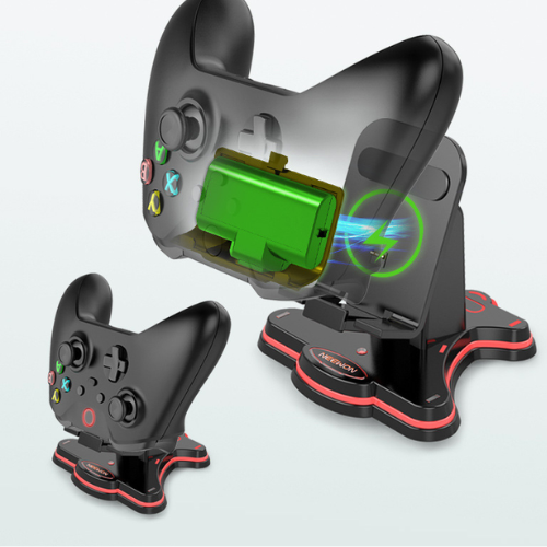 Load image into Gallery viewer, XBox One & Xbox Series X/S Wireless Controller Fast Charger Wireless Magnetic Charging Dock Station with RGB Light - Polar Tech Australia