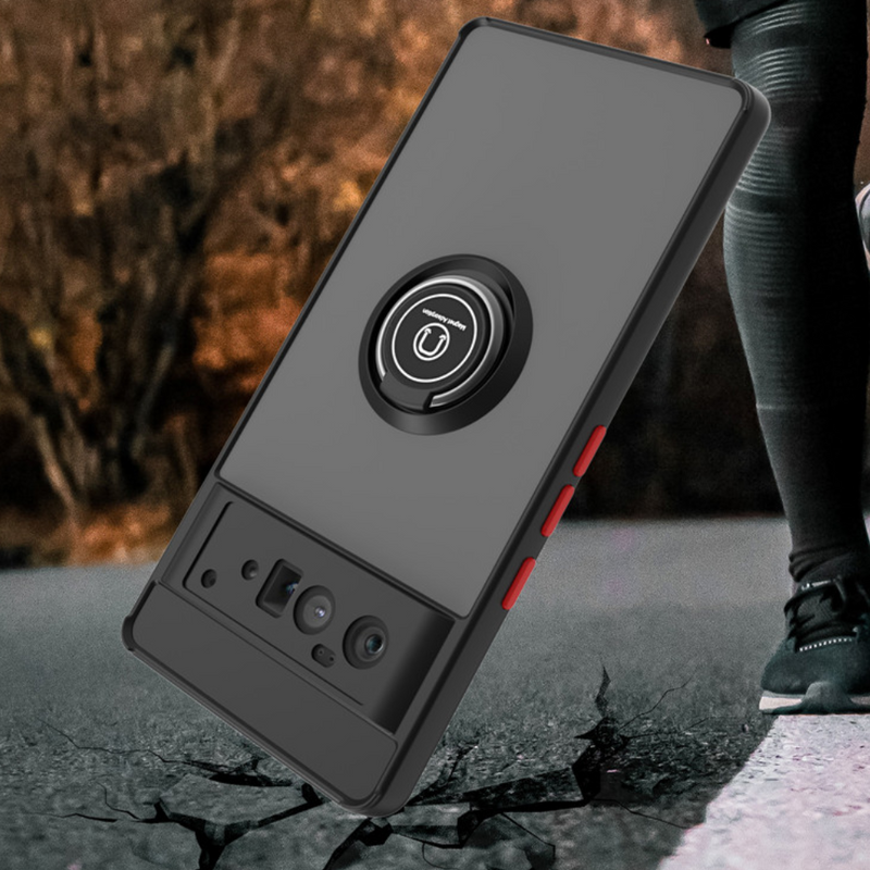 Load image into Gallery viewer, Google Pixel 6 / 6 Pro Magnet Ring Holder Case - Polar Tech Australia