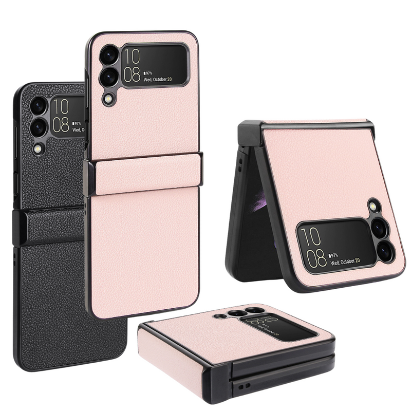Load image into Gallery viewer, Samsung Galaxy Z Flip 3 (SM-F711) Hanman Wallet Flip Leather Case - Polar Tech Australia