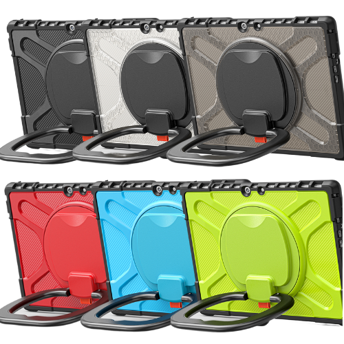 Microsoft Surface Pro 8 (1983) - 360 Degree Rotate Shockproof Heavy Duty Tough Stand Case Cover With Pen Holder - i-Station Mobile Phone & Electronic Device Repair and Accessories