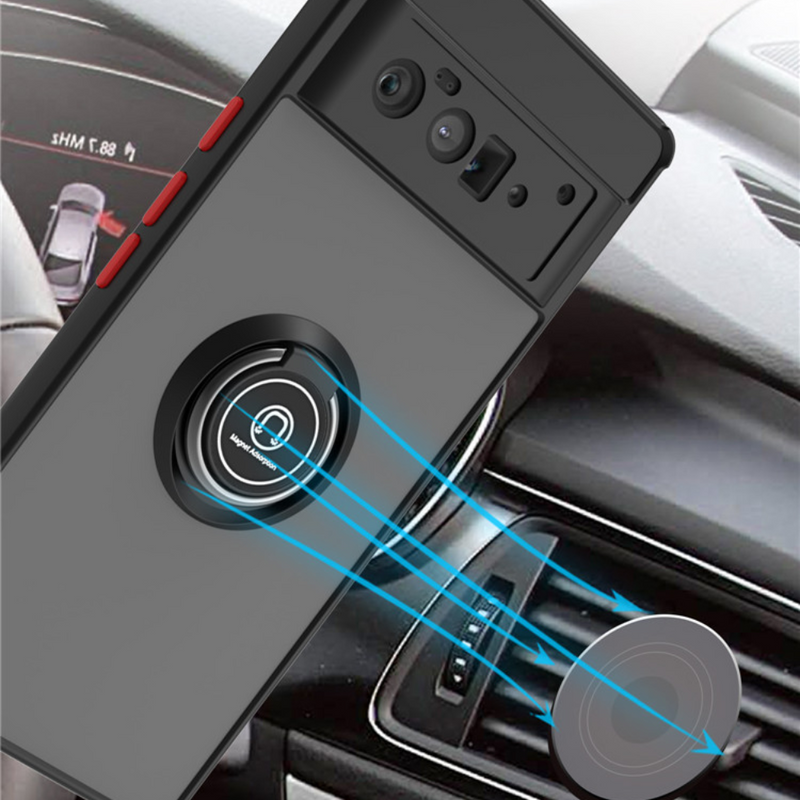 Load image into Gallery viewer, Google Pixel 6 / 6 Pro Magnet Ring Holder Case - Polar Tech Australia