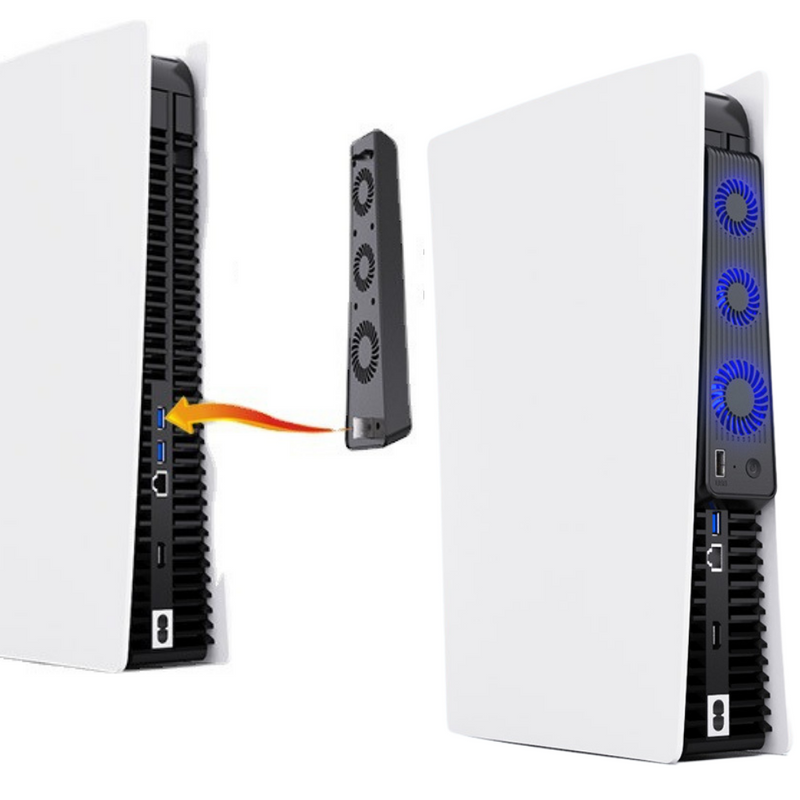 Load image into Gallery viewer, Aolion SONY PlayStation 5 / PS5 - 3 Speed USB External Colling Fan - Polar Tech Australia