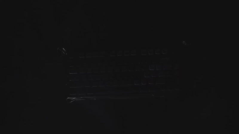 Load and play video in Gallery viewer, Gravastar Mercury K1 Pro 75% Wireless Mechanical Gaming Keyboard Aluminum Alloy Material With RGB Lighting