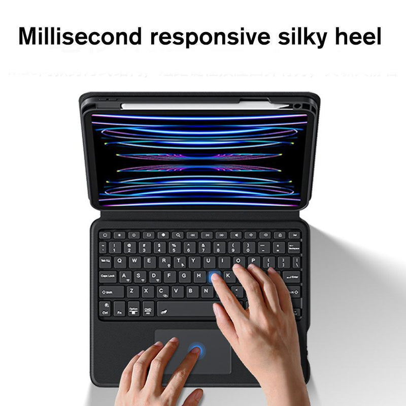 Load image into Gallery viewer, Apple iPad 10 / 10th (2022) 10.9” Magic 360 Rotation Detachable Smart Wireless Trackpad Keyboard Flip Case - Polar Tech Australia