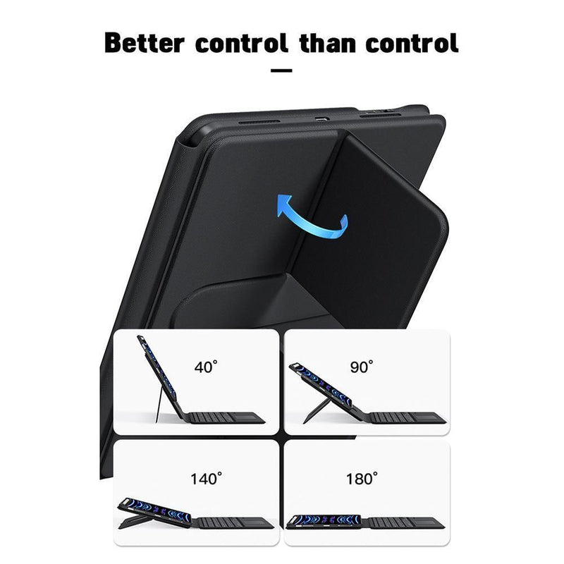 Load image into Gallery viewer, Apple iPad Pro 3/4/5/6 12.9" - Magic 360 Rotation Detachable Smart Wireless Trackpad Keyboard Flip Case (Copy) - Polar Tech Australia