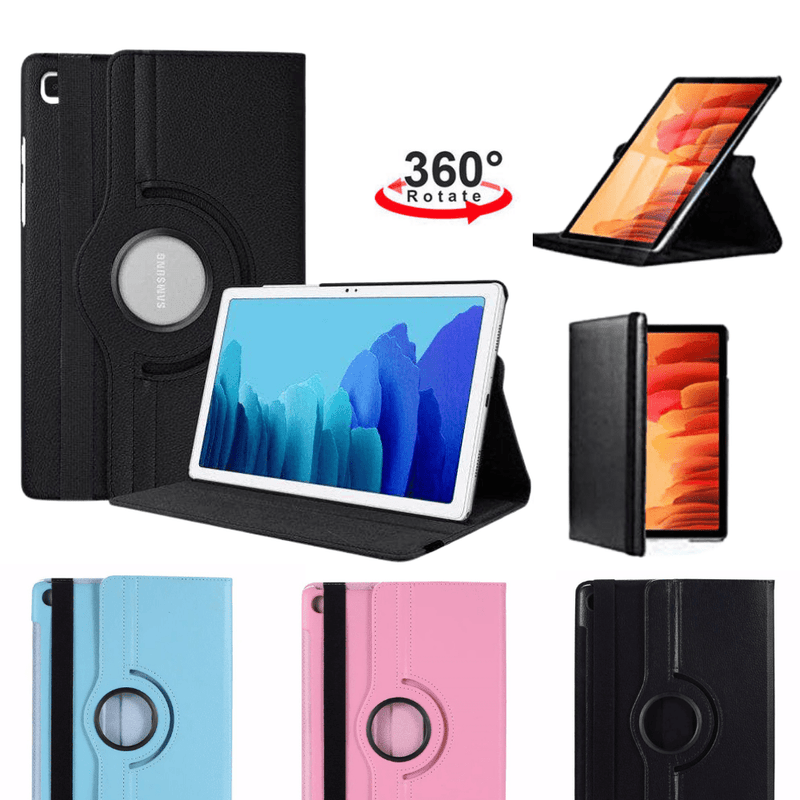 Load image into Gallery viewer, Samsung Galaxy Tab A7 2020 10.4" (T500) 360 Degree Rotate Stand Smart Flip Case - Polar Tech Australia