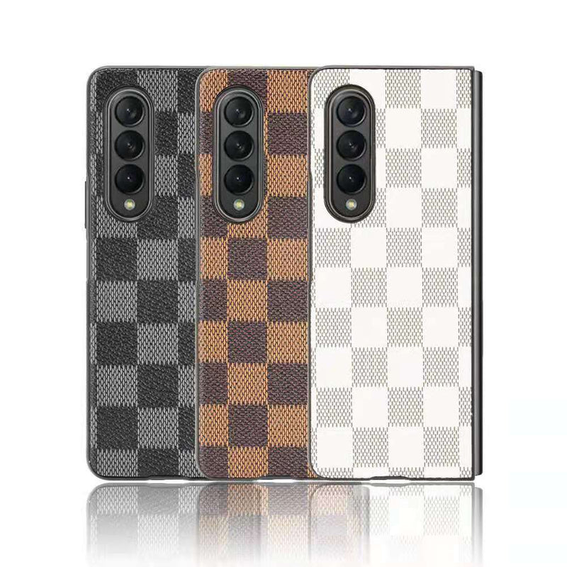 Load image into Gallery viewer, Samsung Galaxy Z Fold 3 Luxury Business Style PU Leather Back Cover Case - Polar Tech Australia