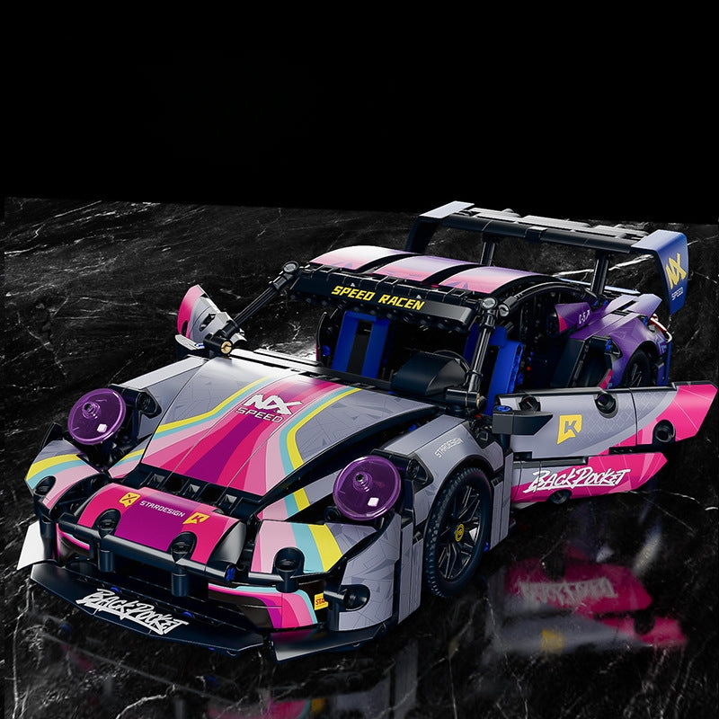 Load image into Gallery viewer, DIY Supercar Building Blocks Set for Kids Gift – Creative Assembly Toy Car Model for Christmas, Halloween and Birthday - i-Station Mobile Phone & Electronic Device Repair and Accessories